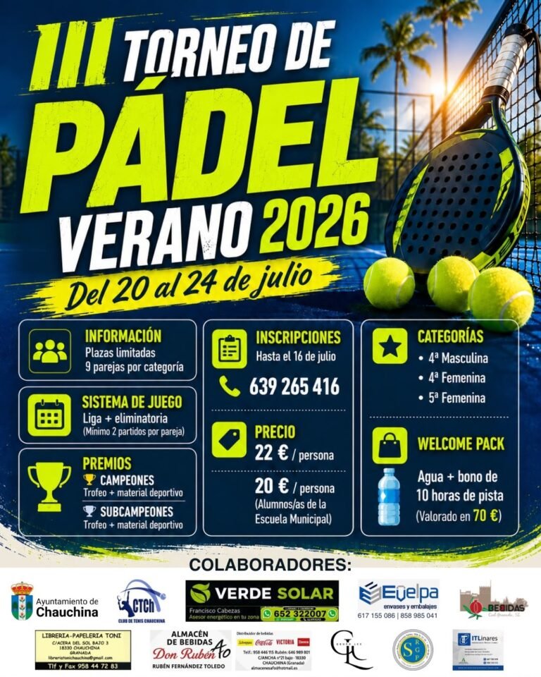 TORNEO DE PADEL EN ALCUBLAS